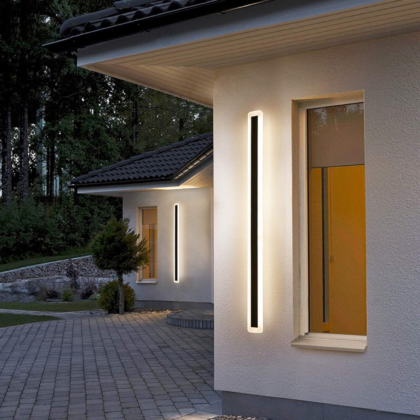Zunanja svetilka Luxor, 150cm / LED 4000K IP65 / senzor