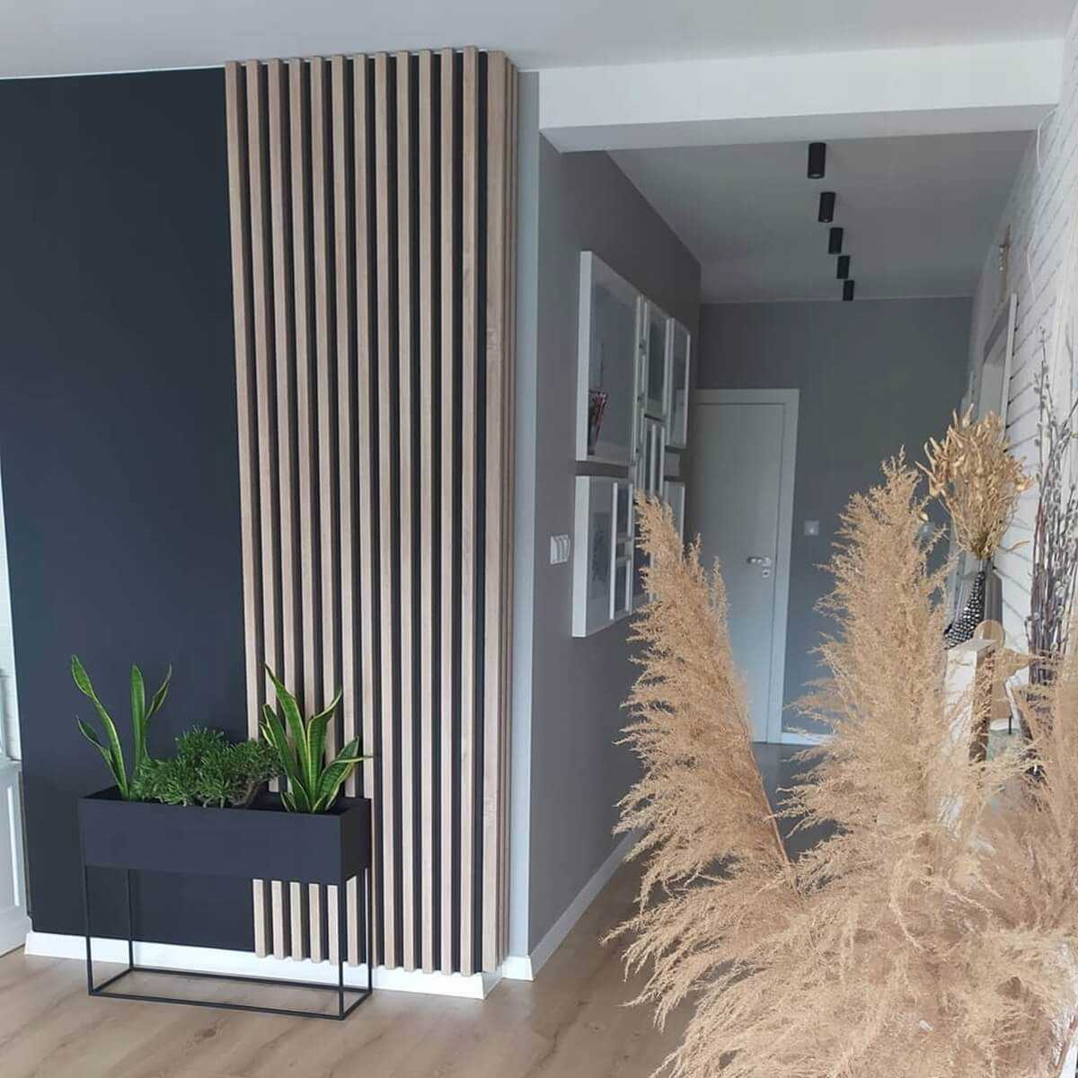 Stene Leseni paneli, pregradne stene - naročite barvne vzorce - DecorVibe.si