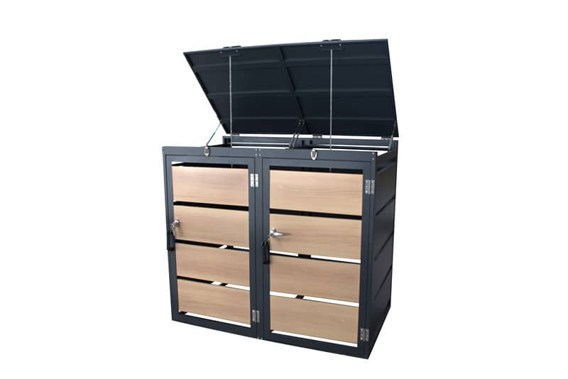 Smetarnik Wood, 2x120L