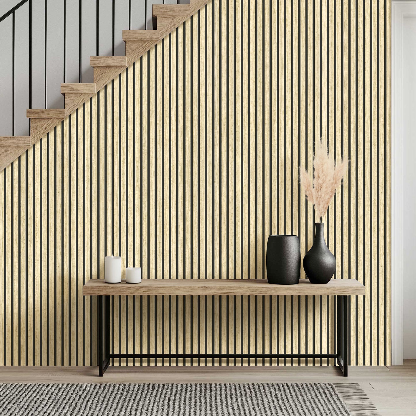 -50% NATURE Akustični leseni paneli 270x60 cm - Hrast