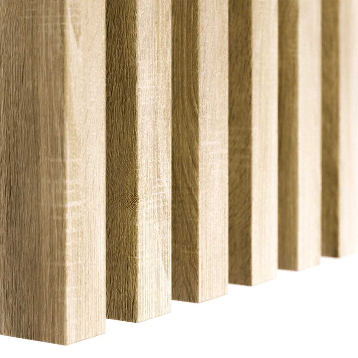 Dekorativne lamele 3x4 cm - Hrast Sonoma