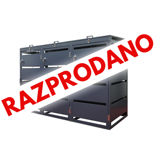 Zabojnik za smeti / Smetarnik Classic, 3x240L